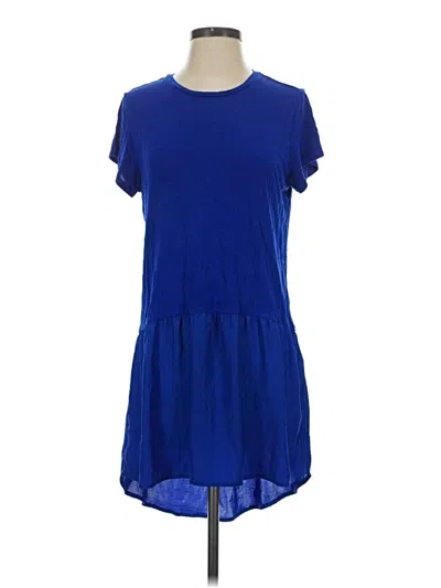 Pre-owned Left Coast By Dolan Casual Dress In Blue