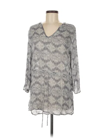 Pre-owned Left Coast By Dolan Casual Dress In Gray