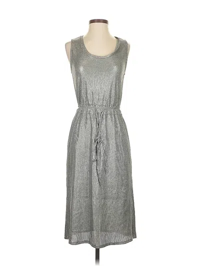 Pre-owned Left Coast By Dolan Casual Dress In Gray