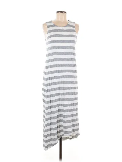 Pre-owned Left Coast By Dolan Casual Dress In Gray