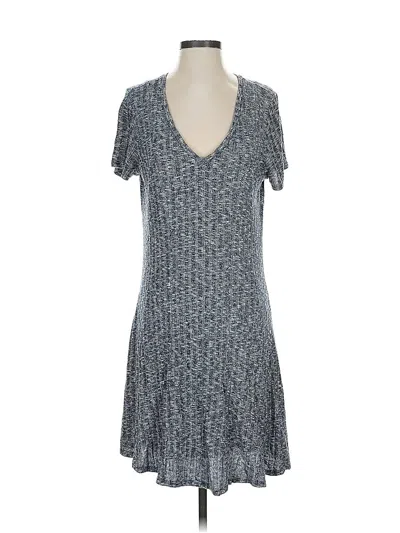 Pre-owned Left Coast By Dolan Casual Dress In Gray