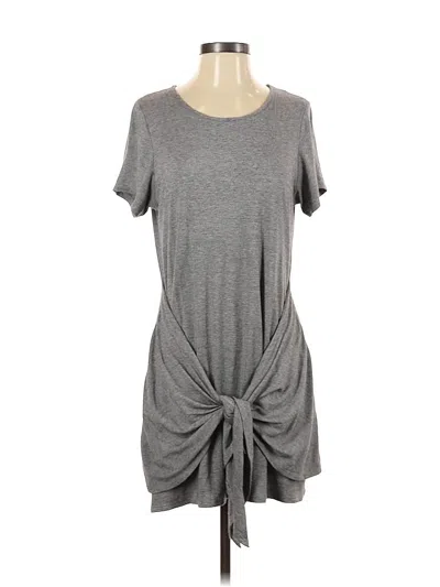 Pre-owned Left Coast By Dolan Casual Dress In Gray