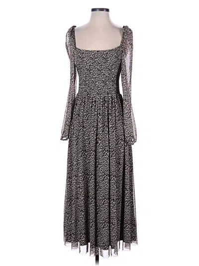Pre-owned Left Coast By Dolan Casual Dress In Gray