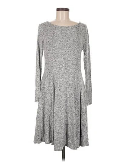 Pre-owned Left Coast By Dolan Casual Dress In Gray