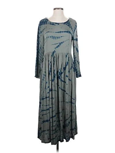 Pre-owned Left Coast By Dolan Casual Dress In Gray