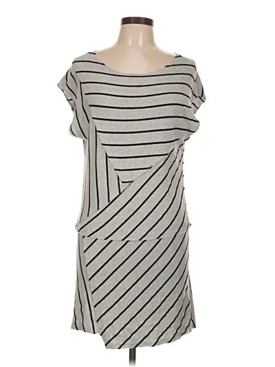 Pre-owned Left Coast By Dolan Casual Dress In Gray