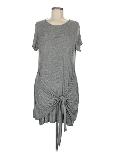 Pre-owned Left Coast By Dolan Casual Dress In Gray
