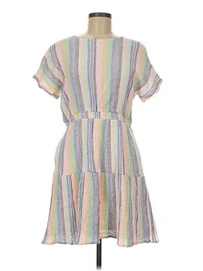 Pre-owned Left Coast By Dolan Casual Dress In Gray