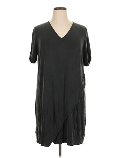 Pre-owned Left Coast By Dolan Casual Dress In Gray