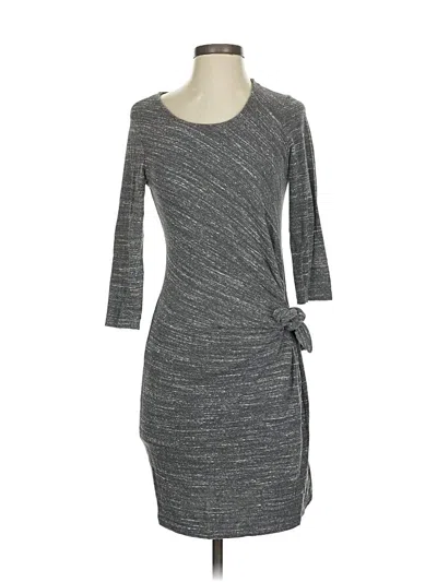 Pre-owned Left Coast By Dolan Casual Dress In Gray