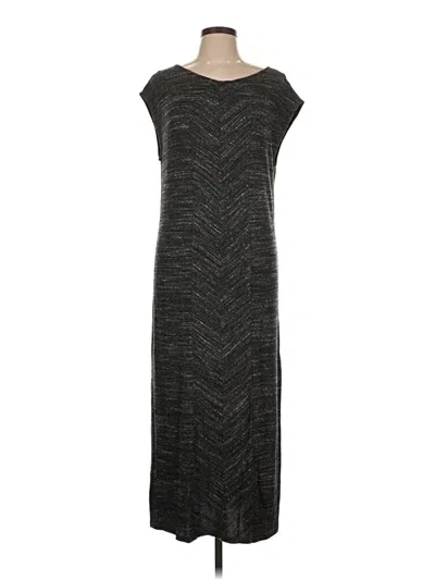 Pre-owned Left Coast By Dolan Casual Dress In Gray