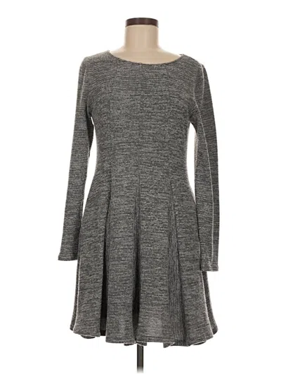 Pre-owned Left Coast By Dolan Casual Dress In Gray