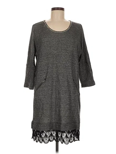 Pre-owned Left Coast By Dolan Casual Dress In Gray
