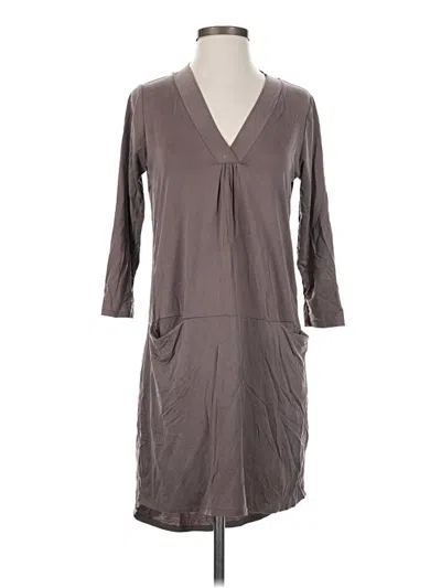 Pre-owned Left Coast By Dolan Casual Dress In Gray