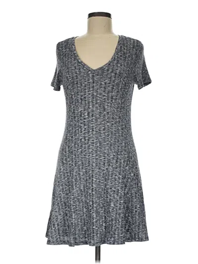 Pre-owned Left Coast By Dolan Casual Dress In Gray