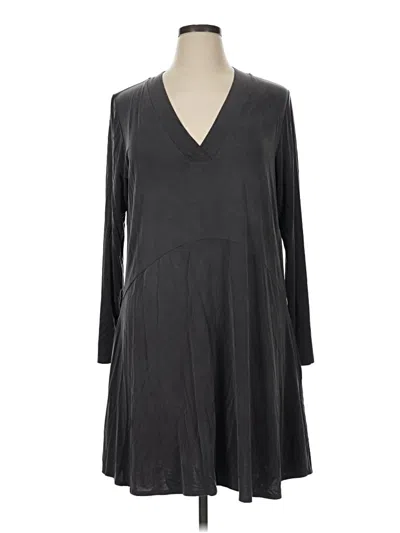 Pre-owned Left Coast By Dolan Casual Dress In Gray