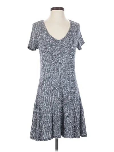 Pre-owned Left Coast By Dolan Casual Dress In Gray