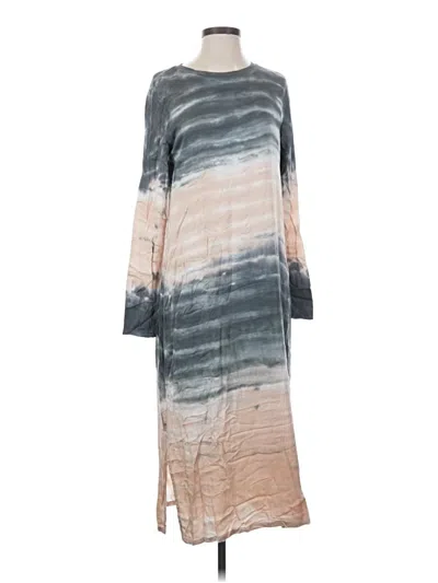 Pre-owned Left Coast By Dolan Casual Dress In Gray