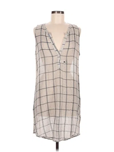 Pre-owned Left Coast By Dolan Casual Dress In Gray