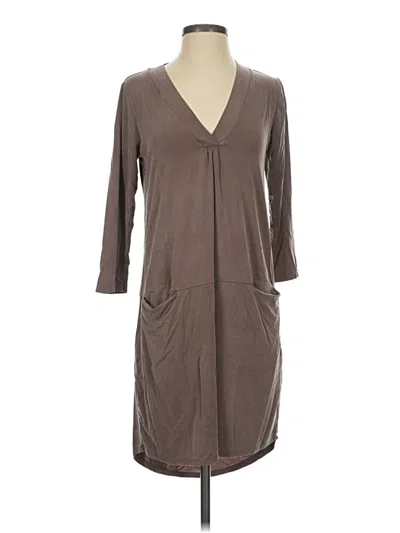 Pre-owned Left Coast By Dolan Casual Dress In Gray