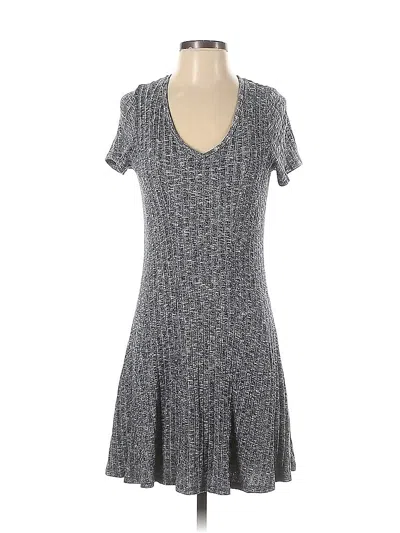 Pre-owned Left Coast By Dolan Casual Dress In Gray
