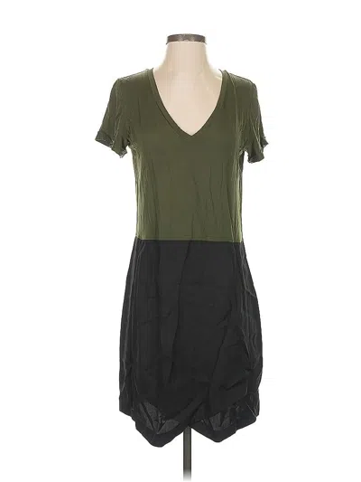 Pre-owned Left Coast By Dolan Casual Dress In Green