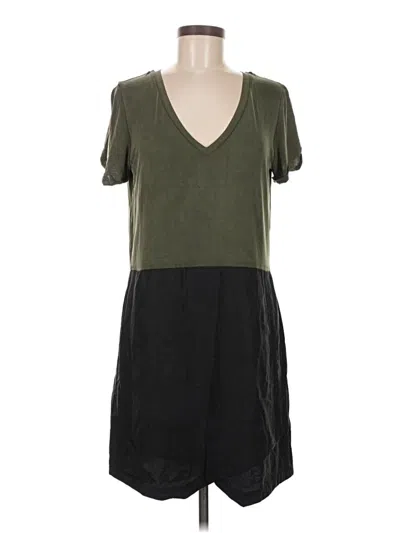 Pre-owned Left Coast By Dolan Casual Dress In Green
