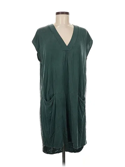 Pre-owned Left Coast By Dolan Casual Dress In Green