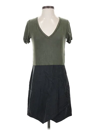 Pre-owned Left Coast By Dolan Casual Dress In Green