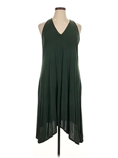 Pre-owned Left Coast By Dolan Casual Dress In Green