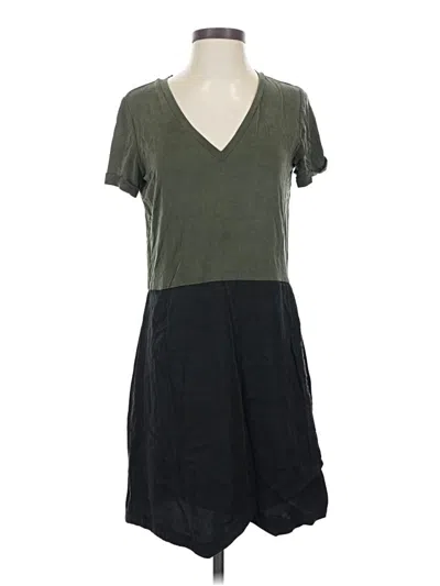 Pre-owned Left Coast By Dolan Casual Dress In Green