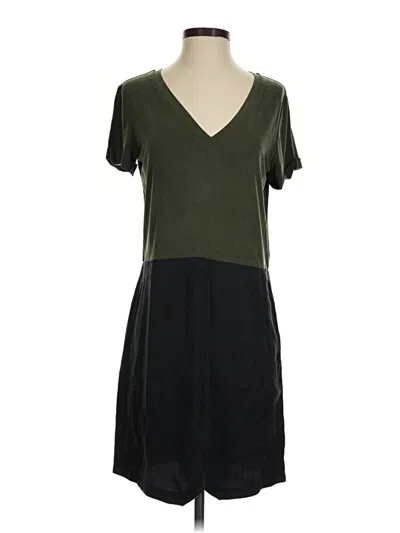 Pre-owned Left Coast By Dolan Casual Dress In Green