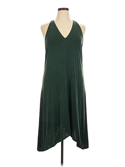 Pre-owned Left Coast By Dolan Casual Dress In Green