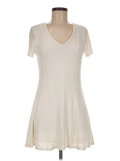 Pre-owned Left Coast By Dolan Casual Dress In Ivory