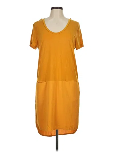 Pre-owned Left Coast By Dolan Casual Dress In Orange