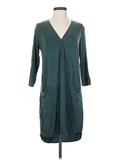 Pre-owned Left Coast By Dolan Casual Dress In Teal