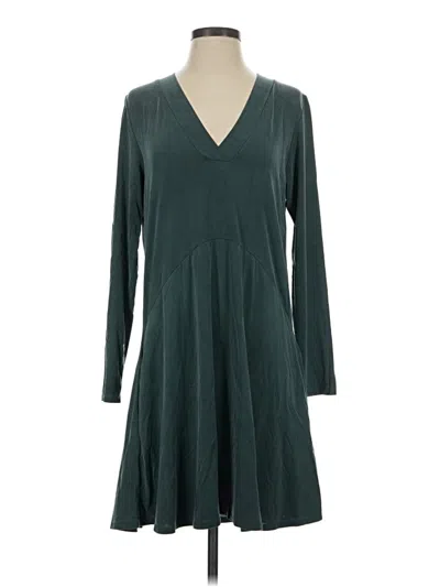 Pre-owned Left Coast By Dolan Casual Dress In Teal