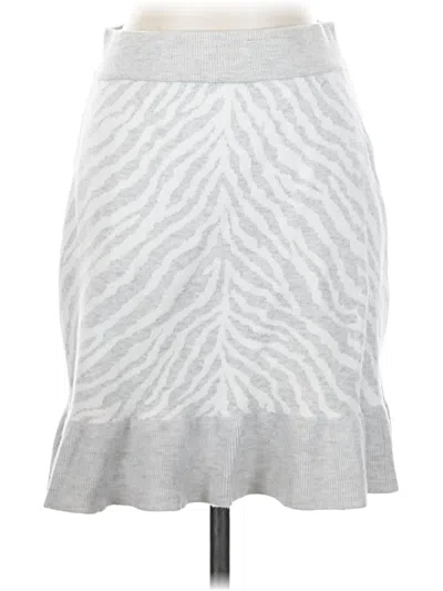 Pre-owned Left Coast By Dolan Casual Skirt In Gray