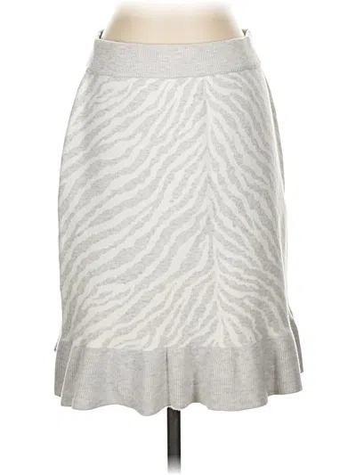 Pre-owned Left Coast By Dolan Casual Skirt In Gray