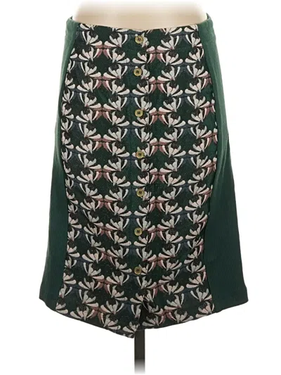 Pre-owned Left Coast By Dolan Casual Skirt In Green