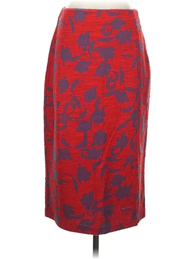 Pre-owned Left Coast By Dolan Casual Skirt In Red