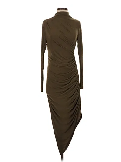 Pre-owned Left Coast By Dolan Cocktail Dress In Brown