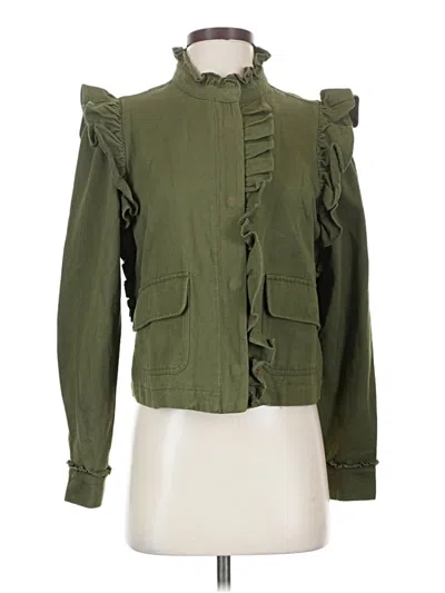 Pre-owned Left Coast By Dolan Jacket In Green