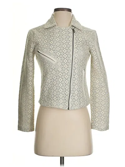 Pre-owned Left Coast By Dolan Jacket In Ivory