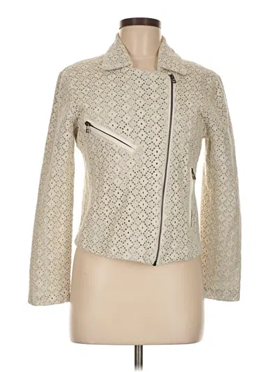 Pre-owned Left Coast By Dolan Jacket In Ivory