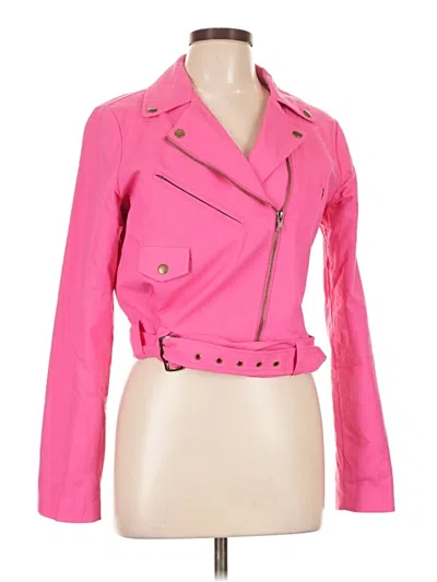 Pre-owned Left Coast By Dolan Jacket In Pink