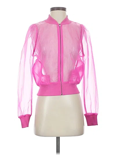 Pre-owned Left Coast By Dolan Jacket In Pink