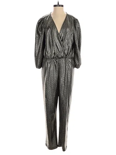 Pre-owned Left Coast By Dolan Jumpsuit In Silver