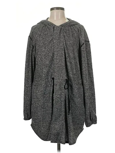 Pre-owned Left Coast By Dolan Poncho In Gray