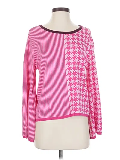Pre-owned Left Coast By Dolan Pullover Sweater In Pink